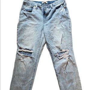 Madewell the perfect vintage straight leg jean size 31